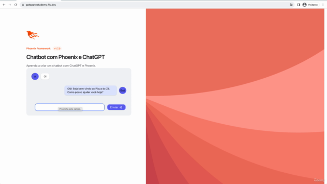 Aprenda a criar um ChatBot com Elixir (Phoenix) e ChatGPT - Screenshot_03