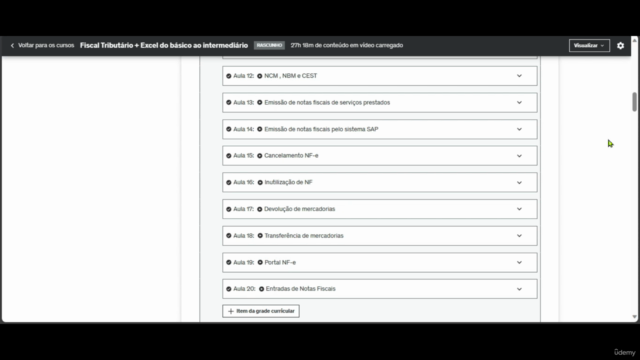 Fiscal Tributário + Excel do básico ao intermediário – Screenshot 1