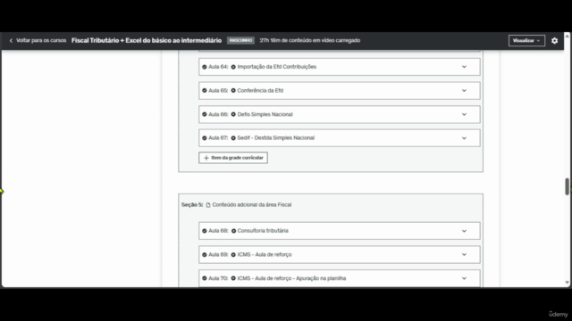 Fiscal Tributário + Excel do básico ao intermediário – Screenshot 3