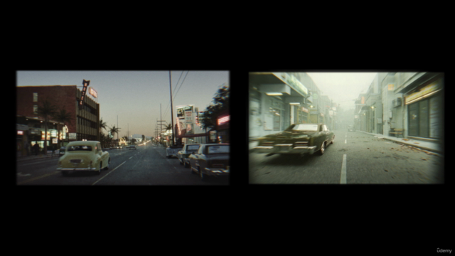 Complete Blender course, city environment, car-2 courses – Screenshot 1