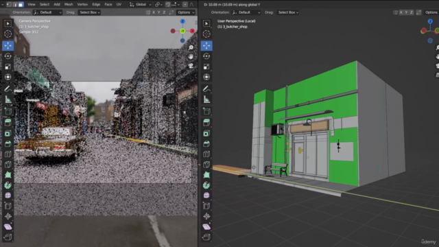 Complete Blender course, city environment, car-2 courses – Screenshot 2