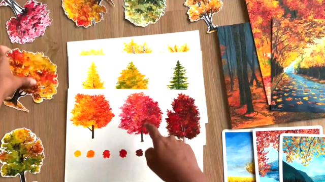 15 Days of Autumn Trees & Landscape Paintings – Screenshot 2