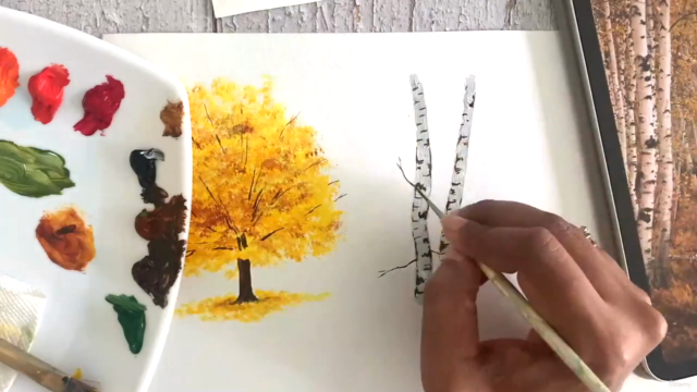 15 Days of Autumn Trees & Landscape Paintings – Screenshot 4