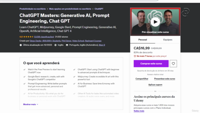 ChatGPT para o Trabalho: O Guia Definitivo para Inovar IA – Screenshot 1