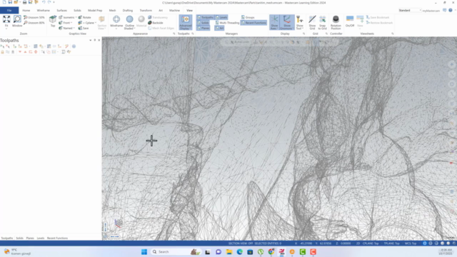 Mastercam ile CNC Freze Programlama – Screenshot 3