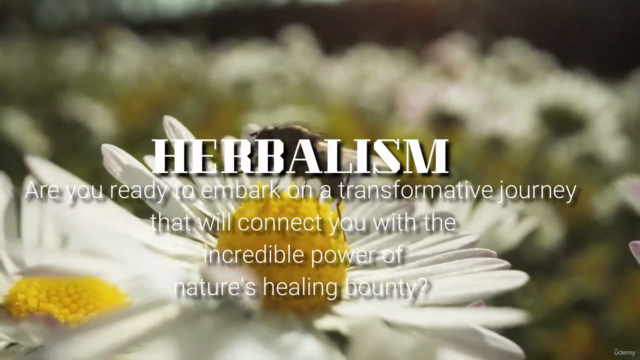 Herbalism: Professional Herbalism Certificate Course – Screenshot 1