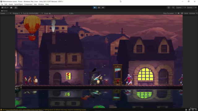 Learn to create  advance Metroidvania game  with Unity & C# - Screenshot_01
