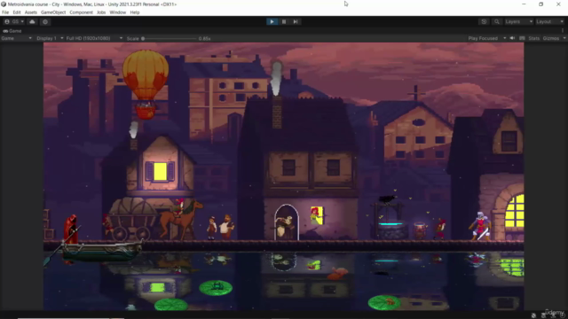 Learn to create  advance Metroidvania game  with Unity & C# - Screenshot_02