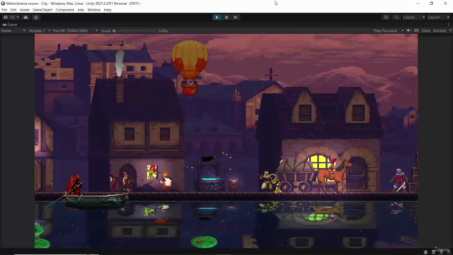 Learn to create  advance Metroidvania game  with Unity & C# - Screenshot_04