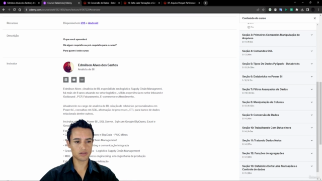 Databricks Developer Spark,SQL,Python Para Análise de Dados – Screenshot 4