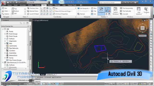 Cursos Autocad Civil 3D 2013 Terraplanagem – Screenshot 2