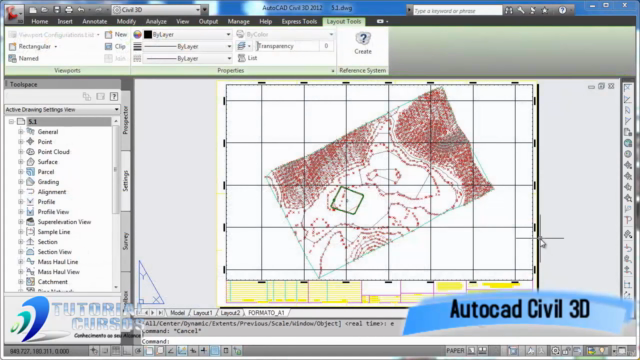 Cursos Autocad Civil 3D 2013 Terraplanagem – Screenshot 4