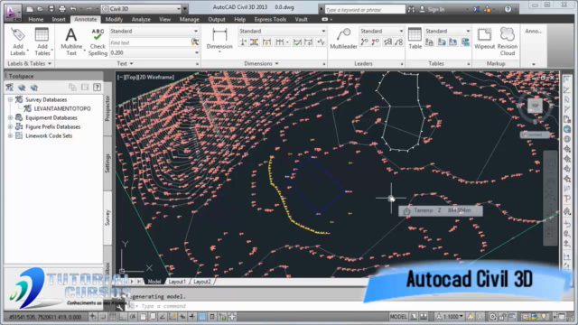 Cursos Autocad Civil 3D 2013 Topografia – Screenshot 3
