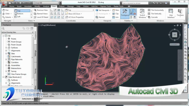 Cursos Autocad Civil 3D 2013 Modelagem de Superfícies – Screenshot 1