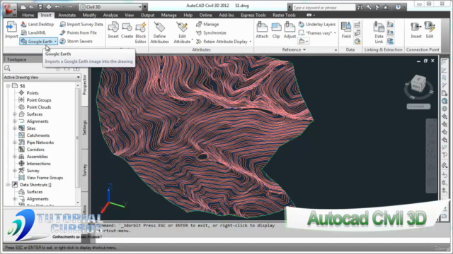 Cursos Autocad Civil 3D 2013 Modelagem de Superfícies – Screenshot 2