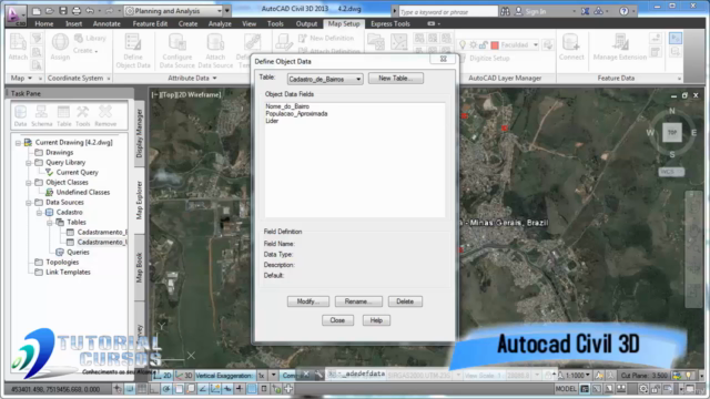 Curso Autocad Civil 3D 2013 Ferramentas para Mapas – Screenshot 2