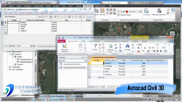 Curso Autocad Civil 3D 2013 Ferramentas para Mapas – Screenshot 4