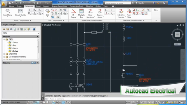 Curso Autocad Electrical 2013 Projetos Trifasicos – Screenshot 2
