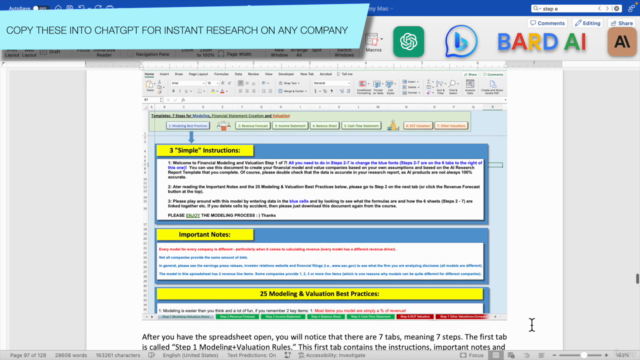 ChatGPT/AI for Finance Professionals: Investing & Analysis – Screenshot 2