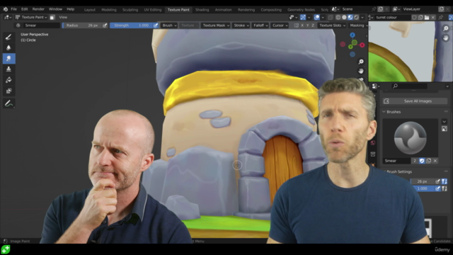 Blender Texture Painting: Create Stunning Stylised Models – Screenshot 4