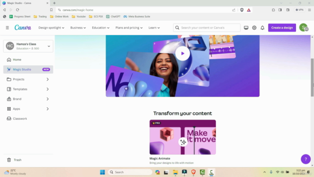 Mastering Canva AI Features: Elevate Your Designs with Magic – Screenshot 1