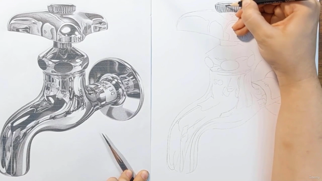 Pencil Drawing Art : Mastering Object Sketching and Shading – Screenshot 3