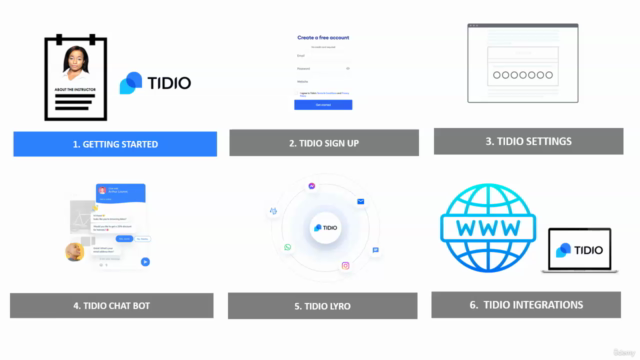 Tidio Live Chat & Lyro AI Chatbot Master Course – Screenshot 1