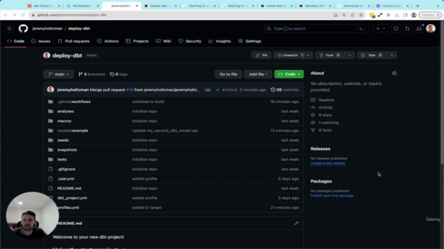 Deploy dbt with Github Actions – Screenshot 1