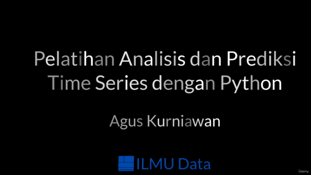 Pelatihan Analisis dan Prediksi Time Series dengan Python – Screenshot 1