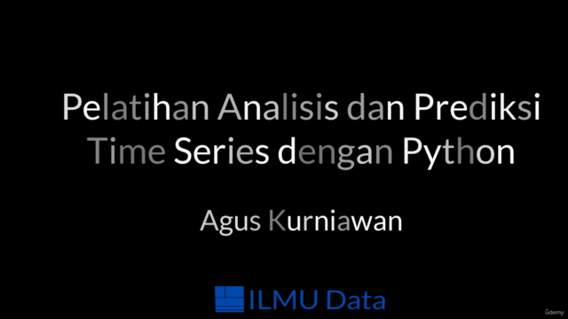 Pelatihan Analisis dan Prediksi Time Series dengan Python – Screenshot 2