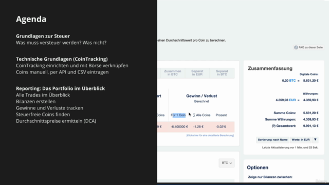 Crypto Steuern: Steuererklärung für Kryptowährung erstellen – Screenshot 4