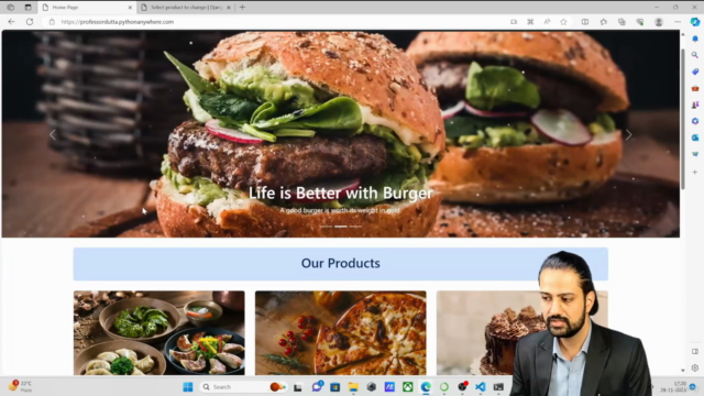 Full Stack Web Development Using DJANGO – Screenshot 4