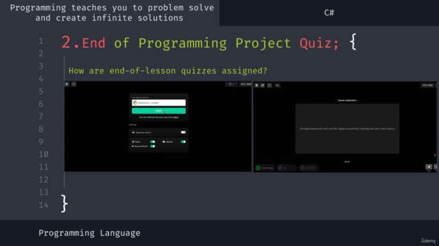 Programming Project Course(Python, JavaScript, HTML, CSS) – Screenshot 2