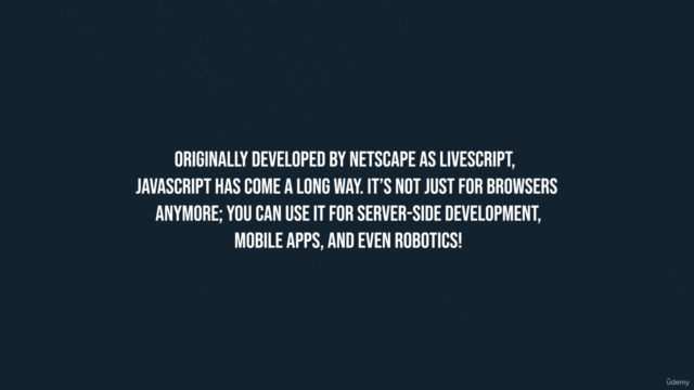JavaScript Essentials: Unlock Web Development from Scratch – Screenshot 1