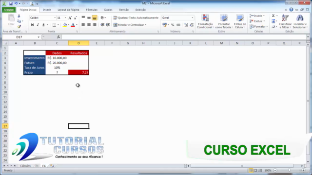 Curso Excel Introdução à Modelagem Financeira – Screenshot 2