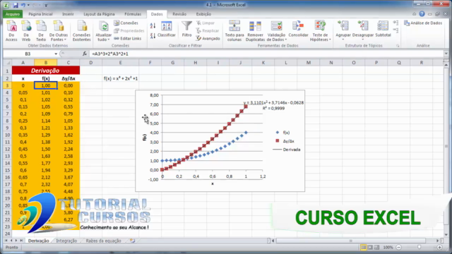 Curso Excel Gráficos e Funções – Screenshot 3