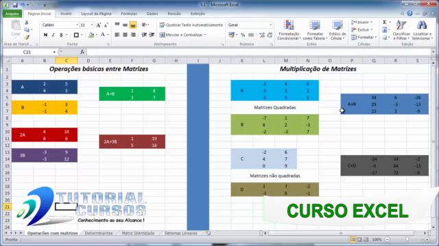 Curso Excel Gráficos e Funções – Screenshot 4