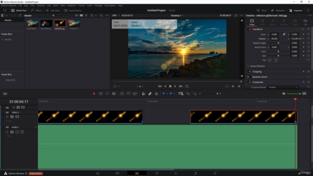DaVinci Resolve Videobearbeitung für Fortgeschrittene – Screenshot 2