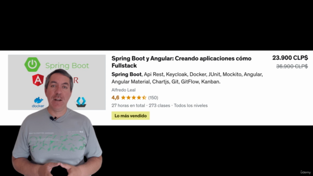 Spring Boot & Angular: Construye aplicación reserva hotelera – Screenshot 4