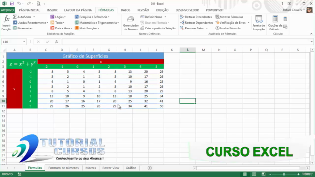 Curso Excel 2013 Avançado – Screenshot 1