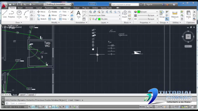 Curso Autocad 2015 - Projeto Elétrico Residencial – Screenshot 3