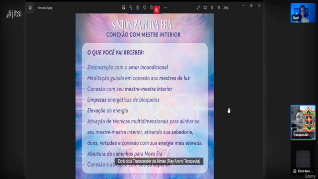 Eleve a Vibração, conexão com mestre interior, eu superior – Screenshot 1