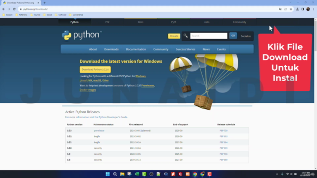 Pemrograman Python Dasar Sampai Mahir – Screenshot 2