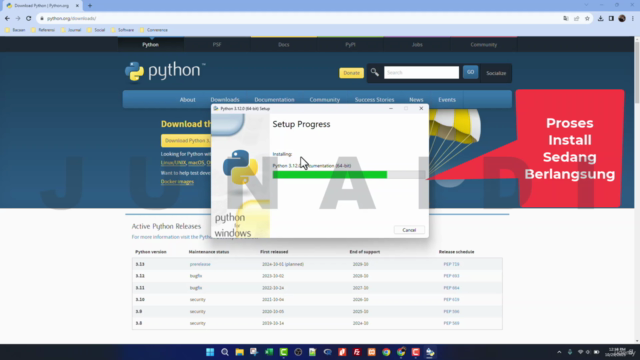Pemrograman Python Dasar Sampai Mahir – Screenshot 3