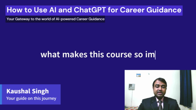 How to Use AI and ChatGPT for Career Guidance – Screenshot 1
