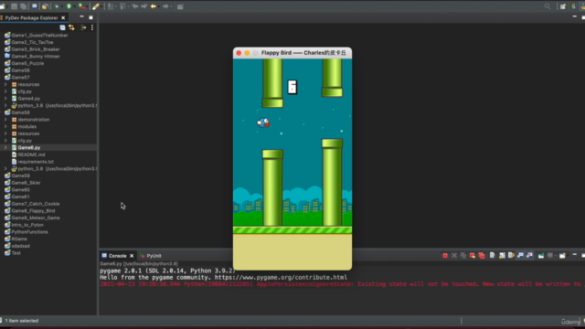Python Game Development Masterclass – Screenshot 3