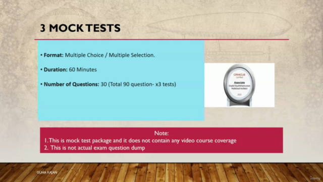 Mock Exams: Oracle (OCI) Multicloud Architect Associate – Screenshot 3