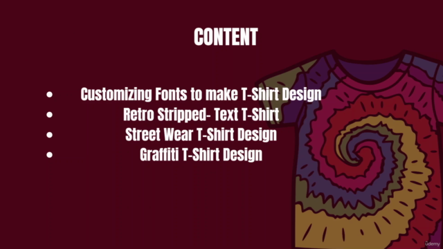 T-Shirt Design In Adobe Illustrator for Beginner to Advanced - Screenshot_01