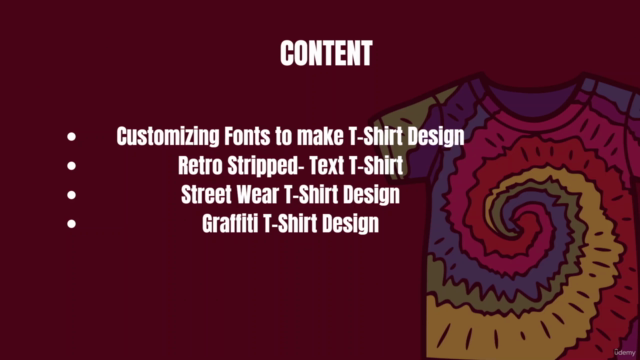T-Shirt Design In Adobe Illustrator for Beginner to Advanced – Screenshot 1