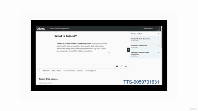Talend Interview Preparation – Screenshot 3